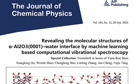 《The Journal of Chemical Physics》：通过基于机器学习的计算振动光谱揭示α-Al₂O₃(0001)-水界面的微观结构